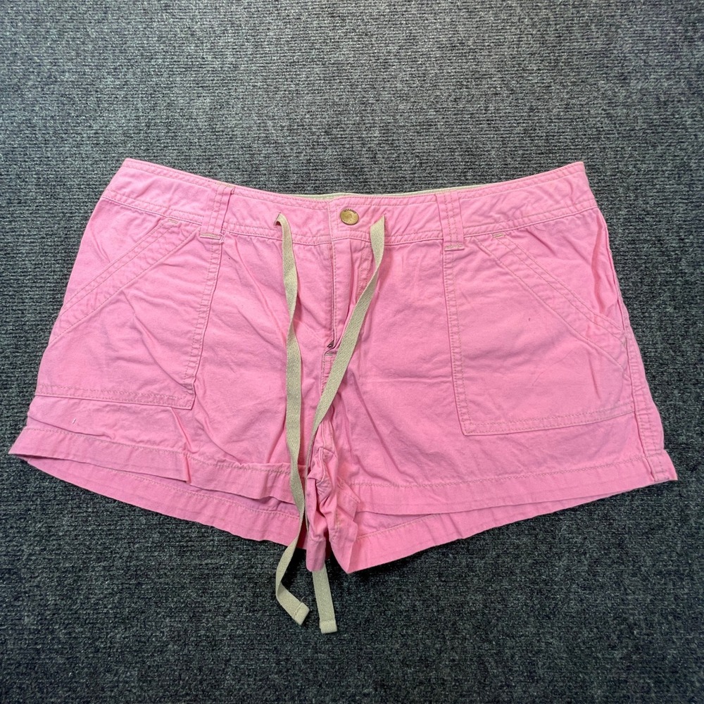 Mossimo Y2K Cargo Shorts Women L Pink Soft Girl Utility Cotton Barbiecore 90s